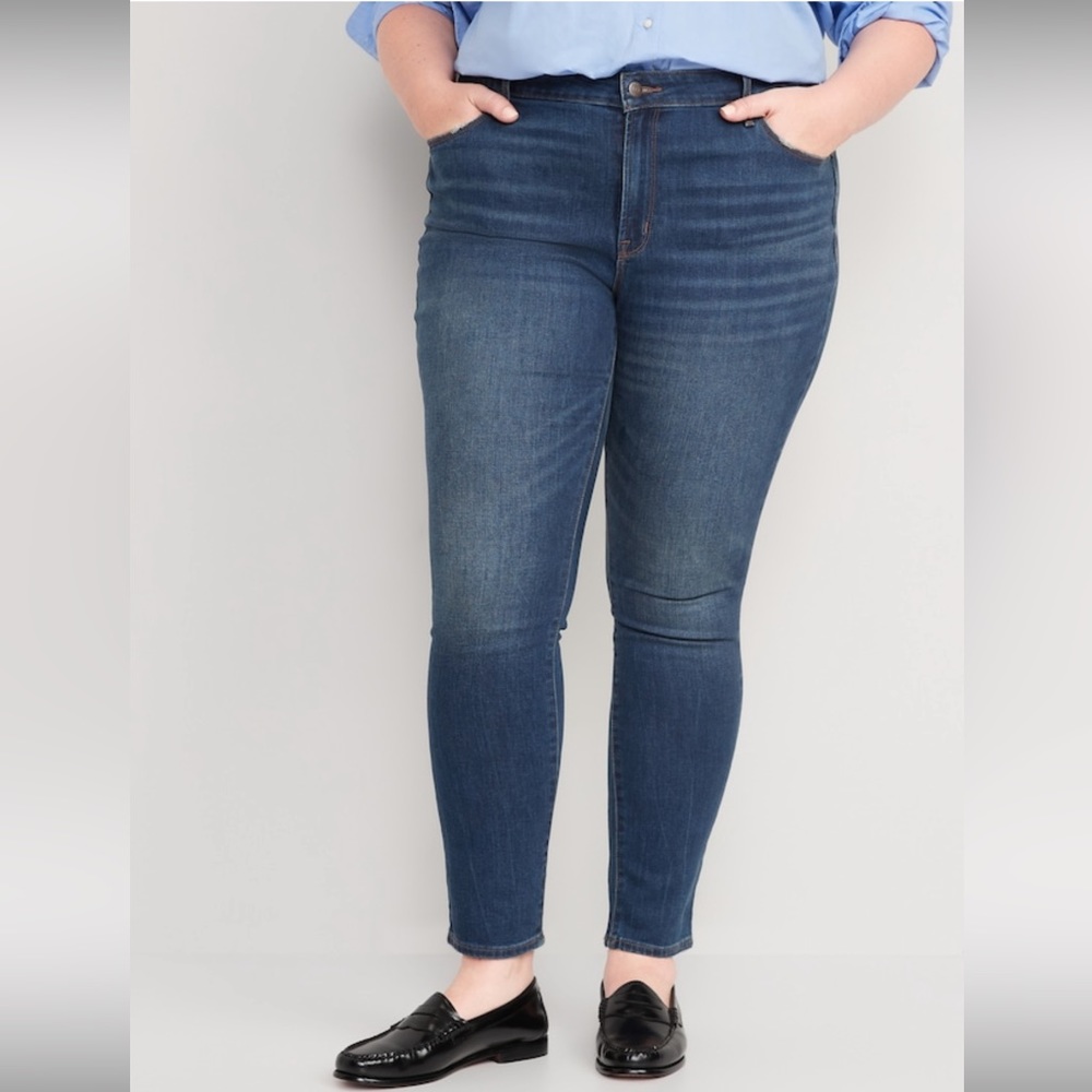Old Navy Mid-Rise Pop Icon Skinny Jeans 30 long NWT